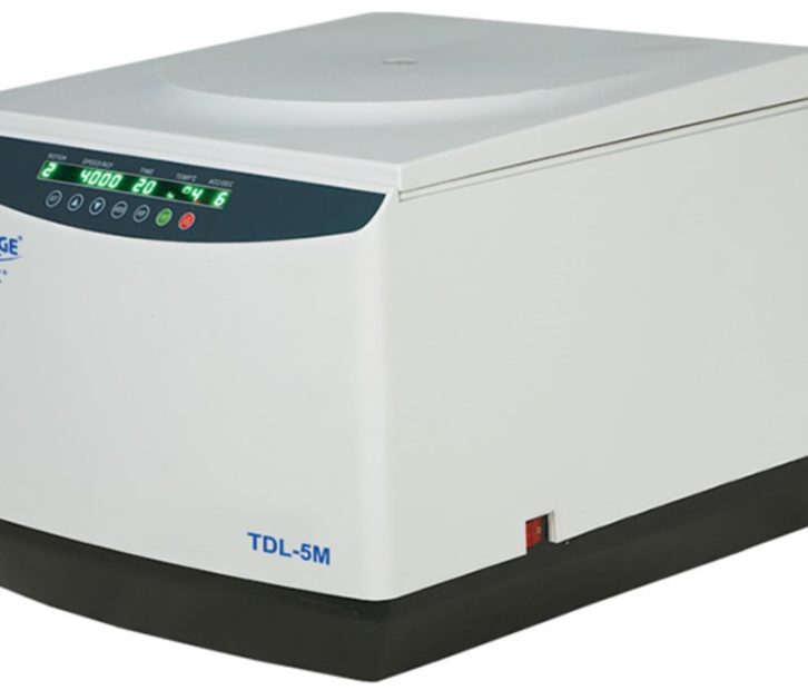 Centrífuga refrigerada de mesa de alta capacidad TDL-5M