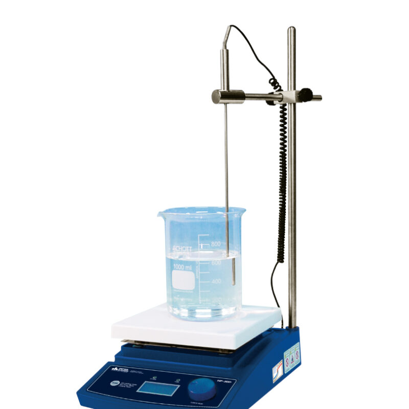 Agitador magnético con calentamiento 380 °C - 1500 rpm