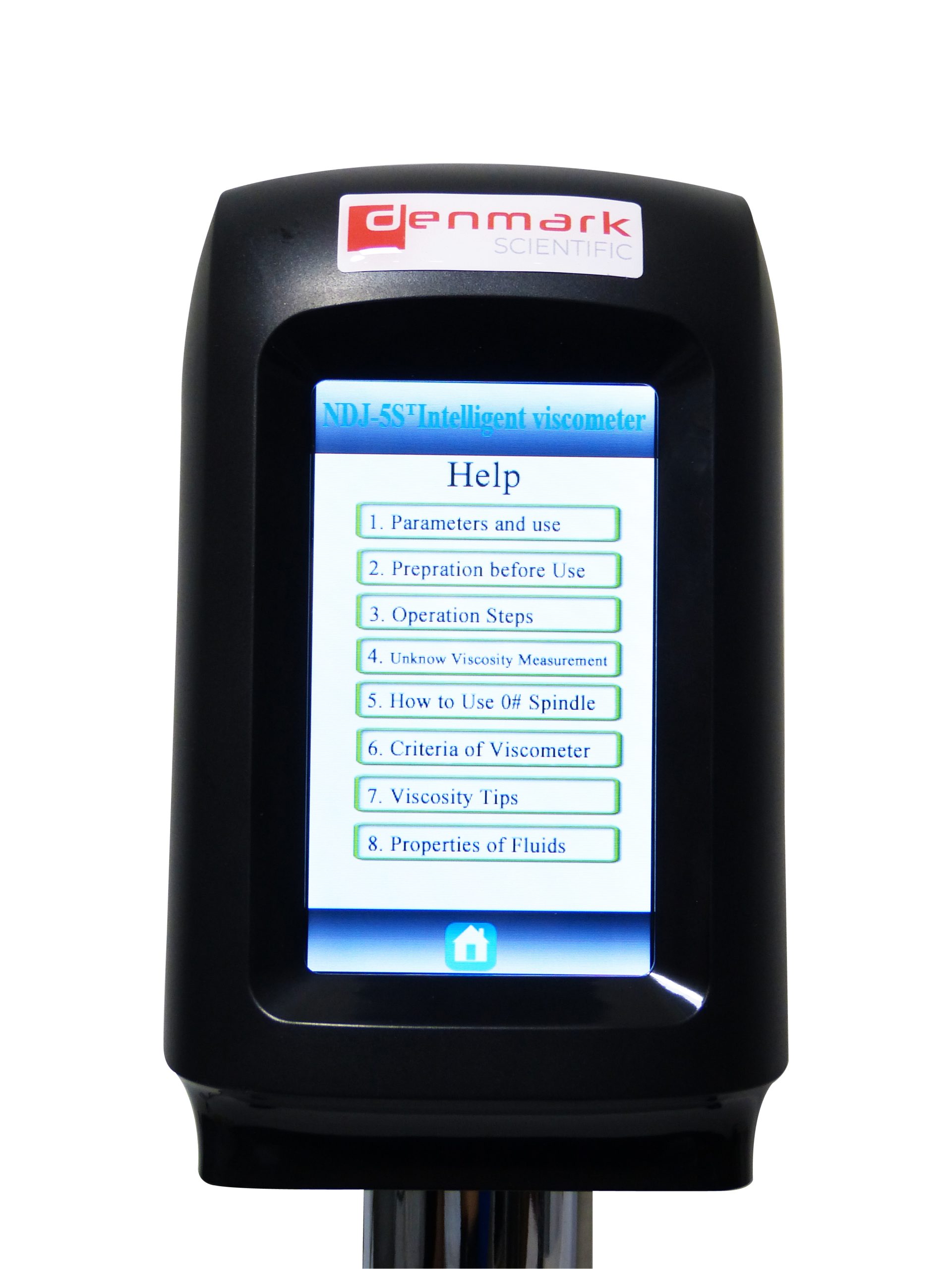 Viscosímetro de 1-100.000 Y 1-2.000.000 cP con pantalla táctil - Imagen 3