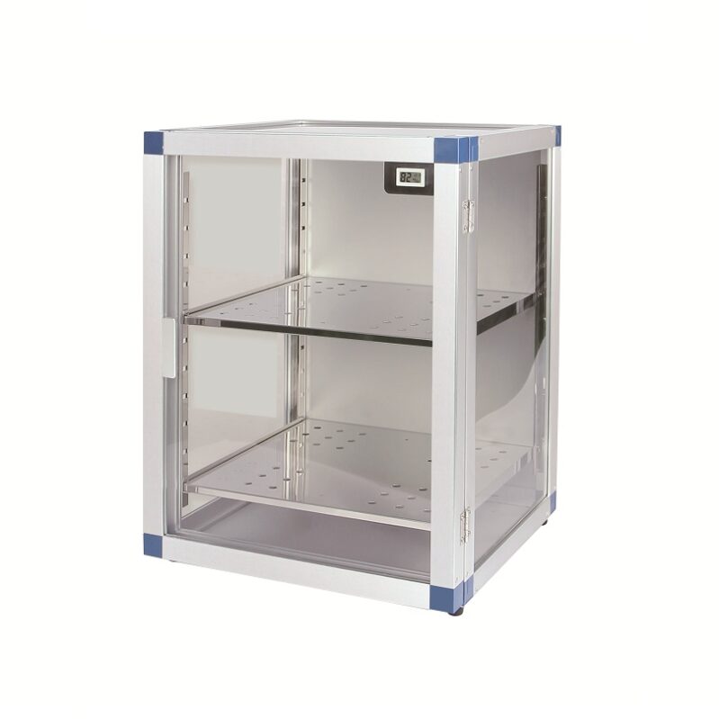 Gabinete desecador con intercambiador de gases