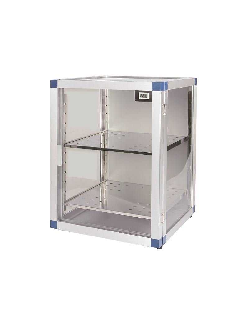 Gabinete desecador con intercambiador de gases