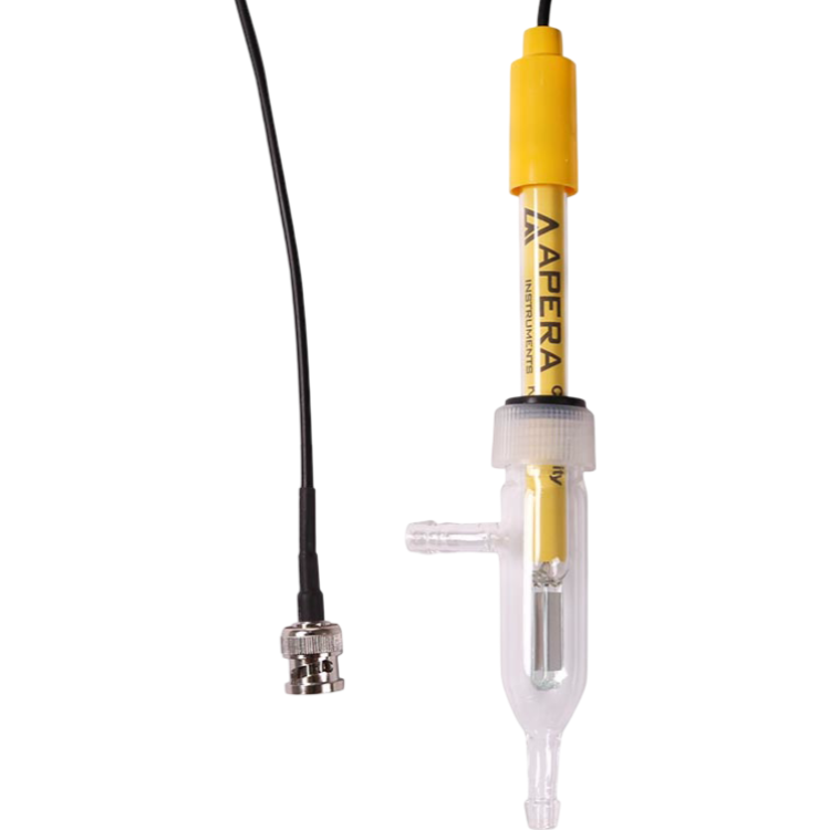 Electrodo de conductividad para agua pura BNC DJS-0.1-C