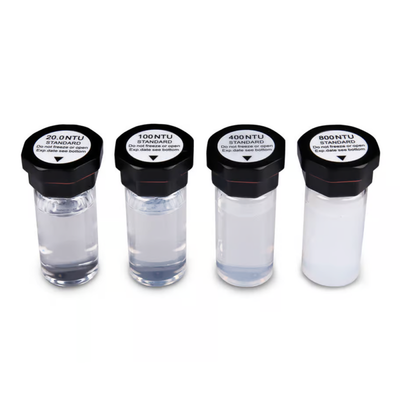 Kit de solución de calibración de turbidez AMCO T200-1 (20/100/400/800 NTU) para TN400 y TN480