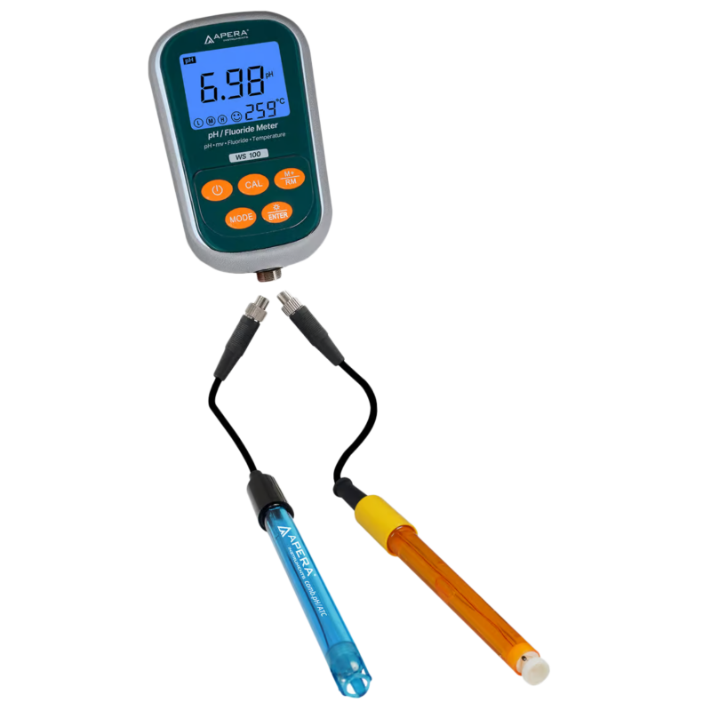 Kit WS100 – Medidor Portátil de Fluoruro y pH