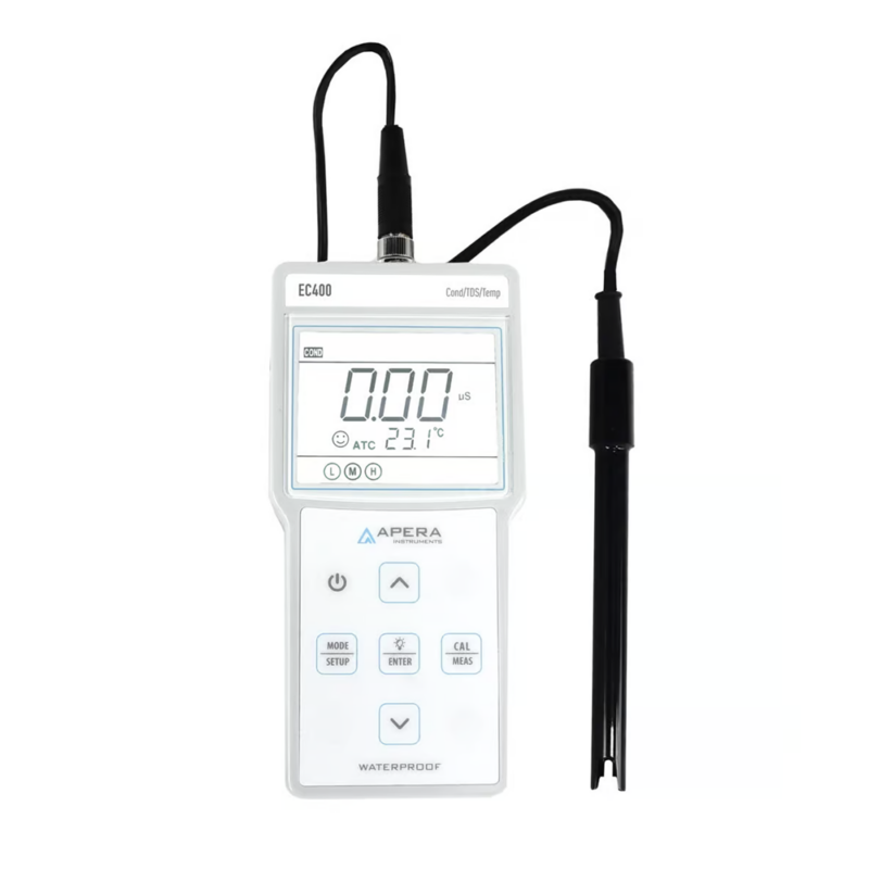 Medidor de conductividad portátil EC400