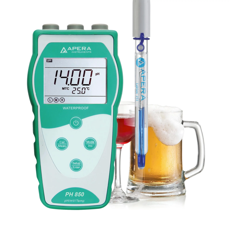 pHmetro portátil para bebidas PH850-BR