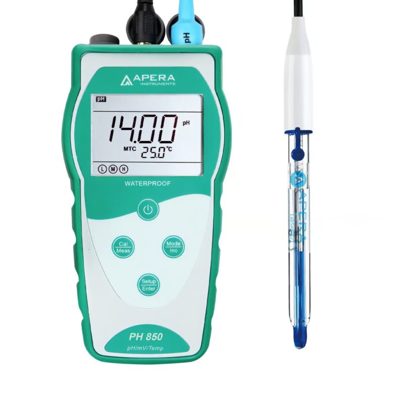 pHmetro portátil para productos lácteos PH850-DP