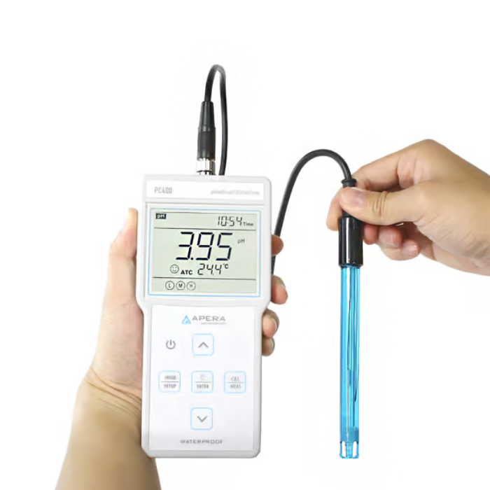 Multiparámetro pH/conductividad/TDS portátil PC400 - Imagen 3
