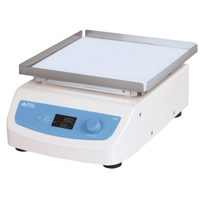 Agitador shaker orbital digital con velocidad de 300 rpm