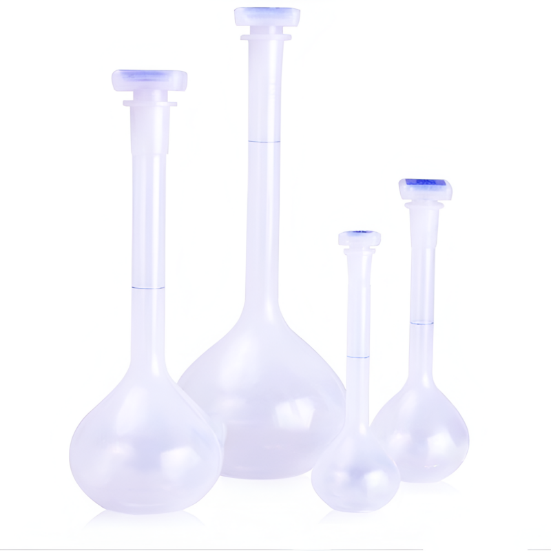 Balón volumétrico plástico PP 100mL