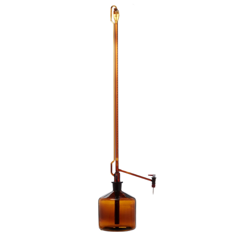 Buretas automáticas ámbar llave en teflón 25mL JSW