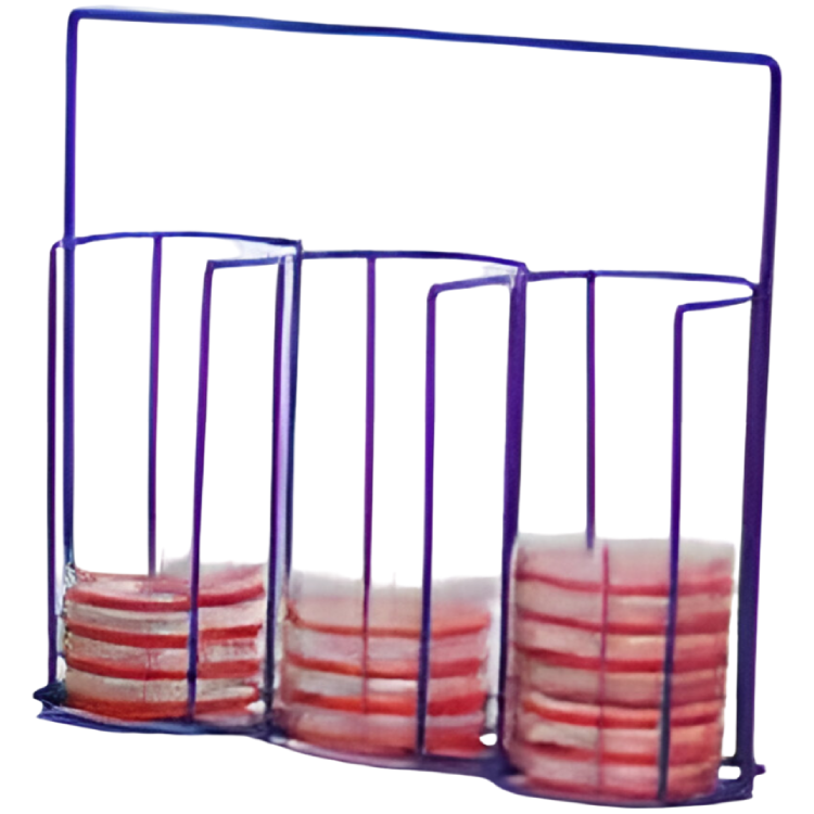 Canastillas para 30 cajas de petri