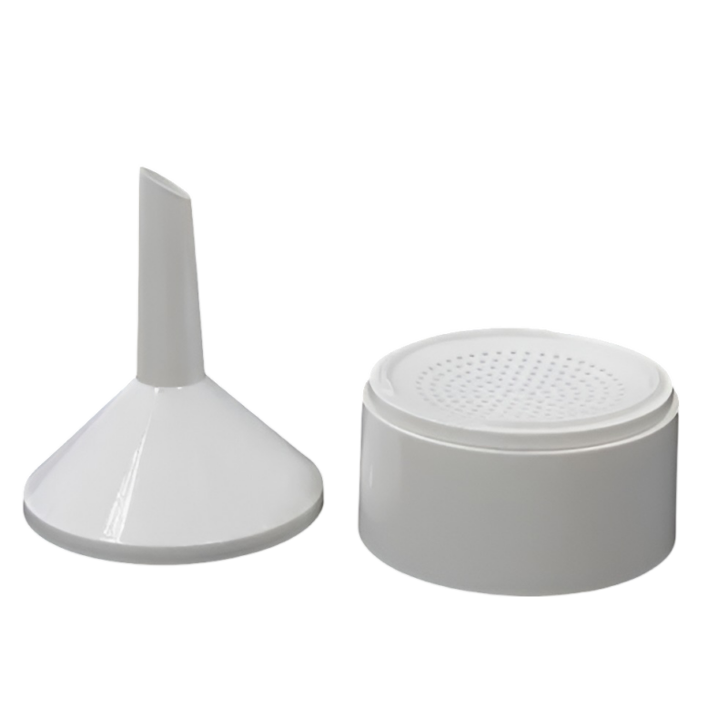 Embudo buchner plástico de 2 piezas 125mm