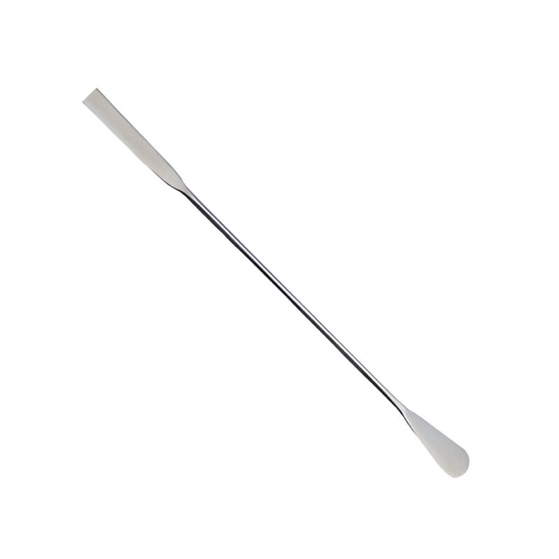 Espátula combinada doble con punta redonda y plana 20cm