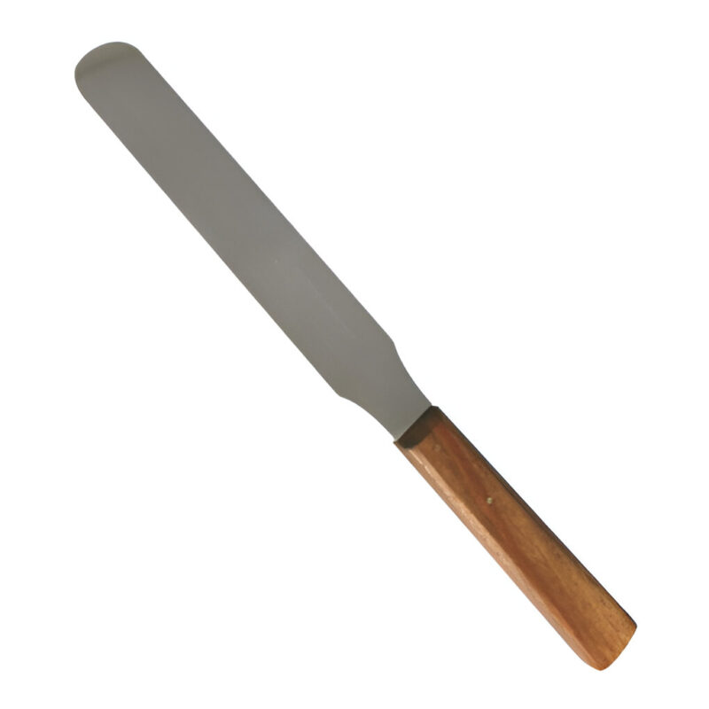 Espátula mango en madera 10cm