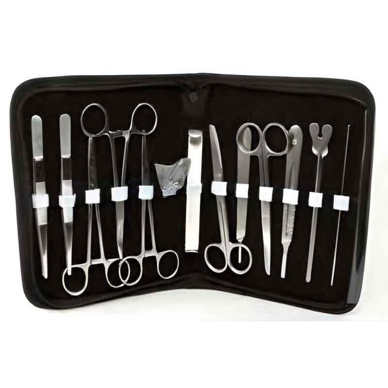 Estuche de disección set de 14 piezas