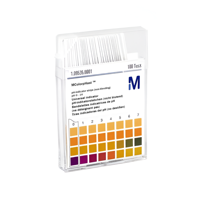 Indicadores especiales de ph en varillas ph 0 - 14 caja x 100unds
