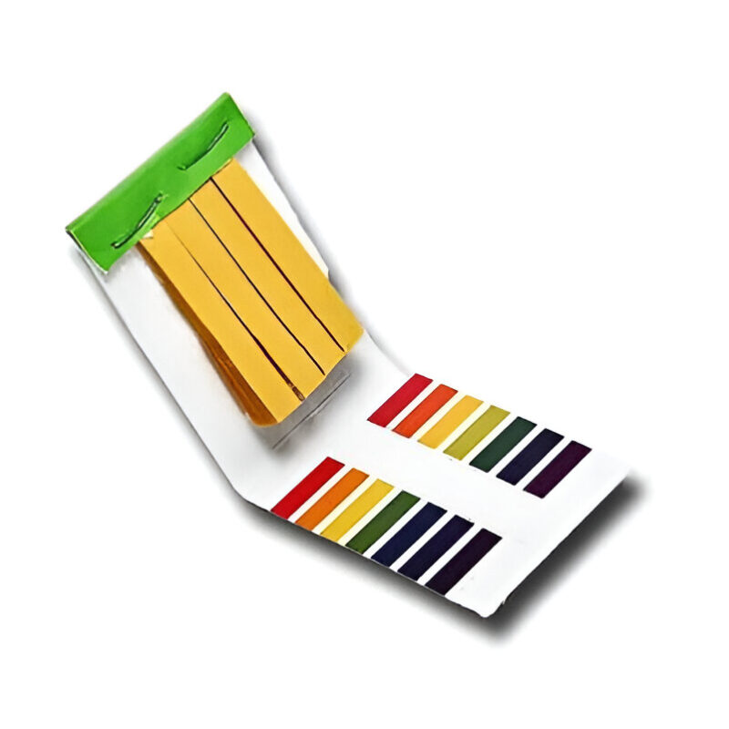 Papel indicador ph 1-14 en tiras