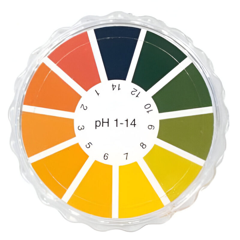 Papel indicador ph 1-14 rollo nivel profesional