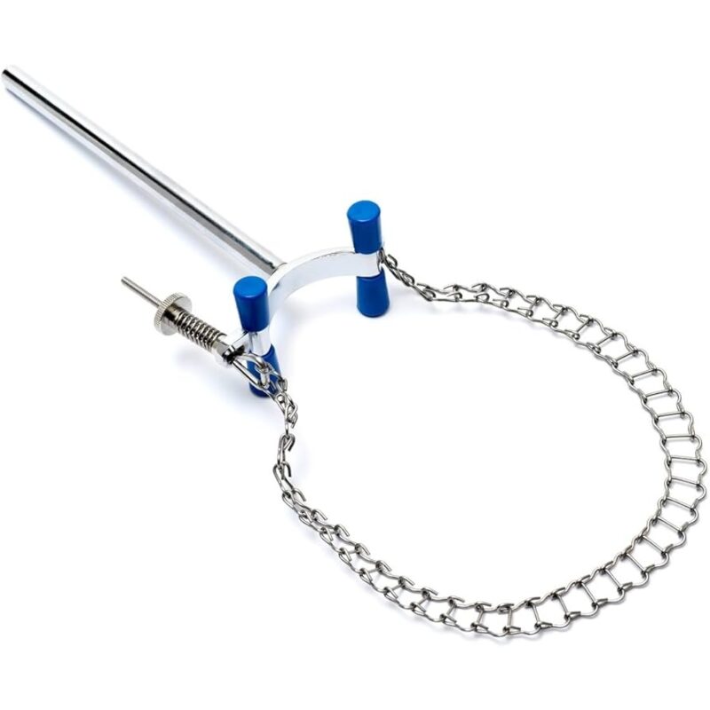 Pinzas metalicas abrazadera de cadena