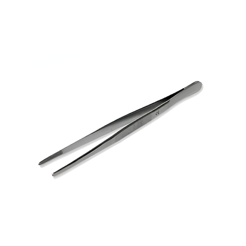 Pinzas metalicas de disección 14 cm con garra