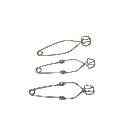 Pinzas metalicas para tubo de ensayo
