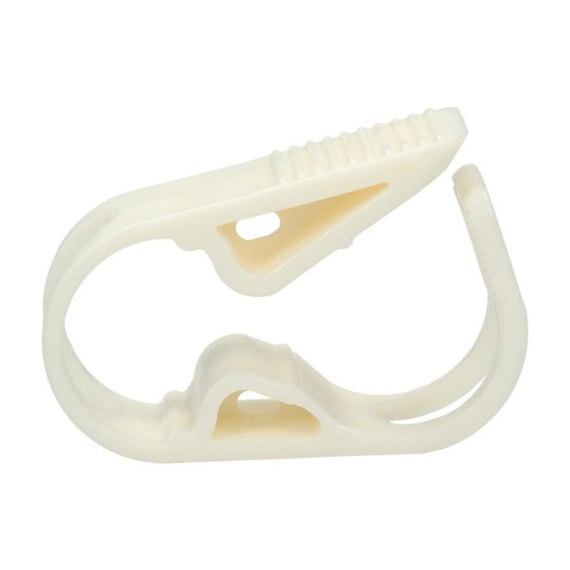 Pinzas plásticas de obstrucción para manguera