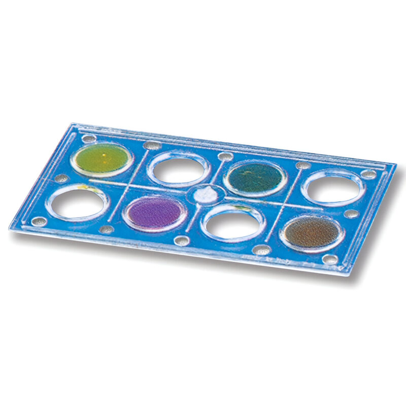 Placa de 8 celdas para colorimetria 95 x 57mm