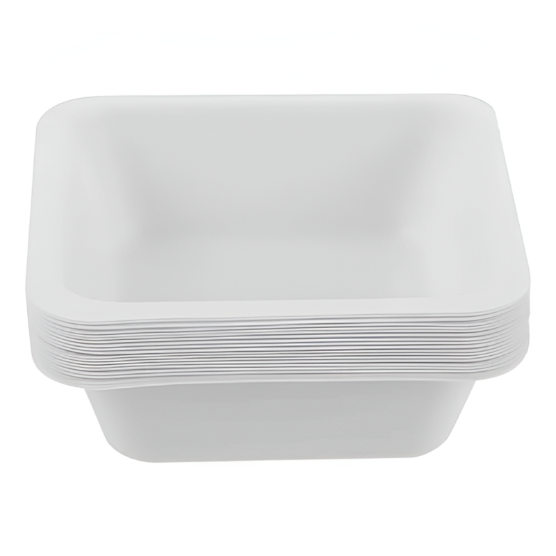 Platillo para balanza cuadrados en plastico 41 x 41mm