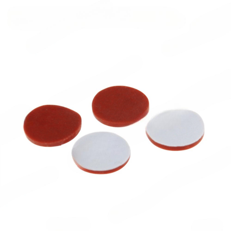 Septa 13mm 9-425 silicona blanca / PTFE rojo 1mm