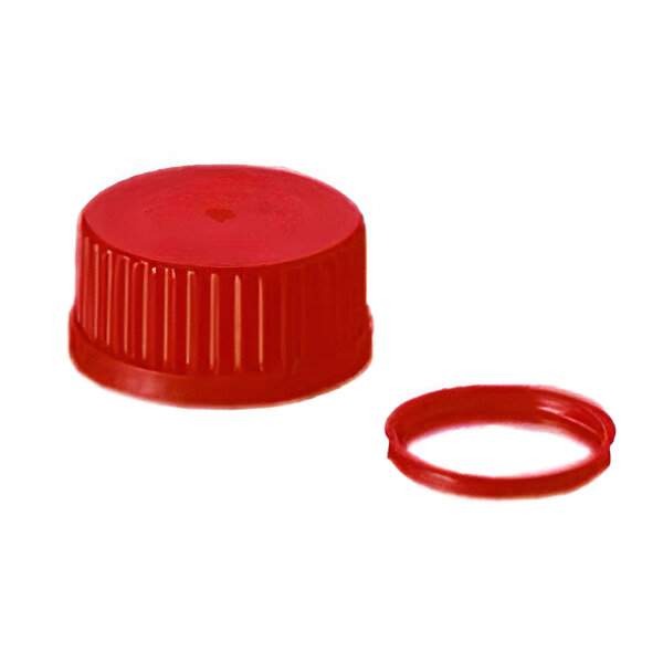 Anillo de vertido para frasco color roja de vertido GL45