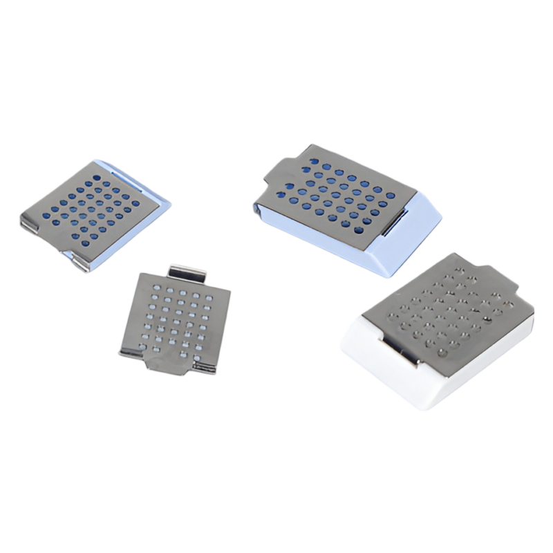 Tapa reusable para casettes de inclusión estandar caja x 10 unds