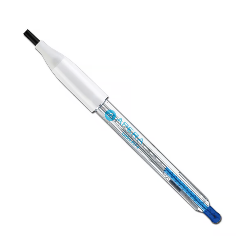 Electrodo de pH/temperatura no rellenable para muestras de líquidos viscosos con alta salinidad/alcalinidad LabSen 853-H