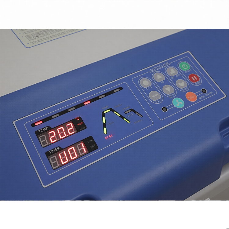 Autoclave vertical estándar de 60L con puerto USB para descarga de datos - Imagen 2