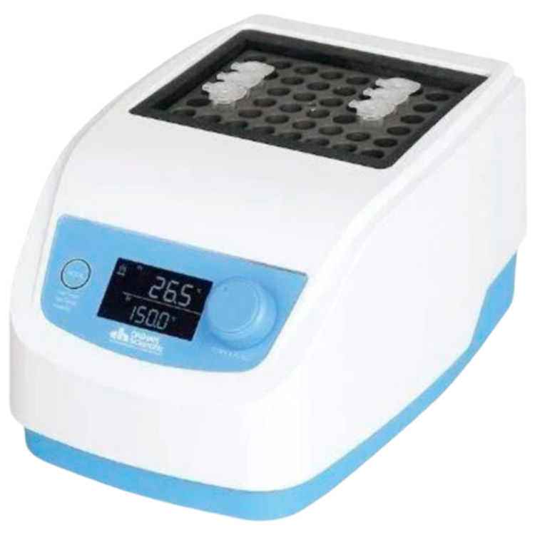 Baño seco con gran pantalla LCD hasta 150°C