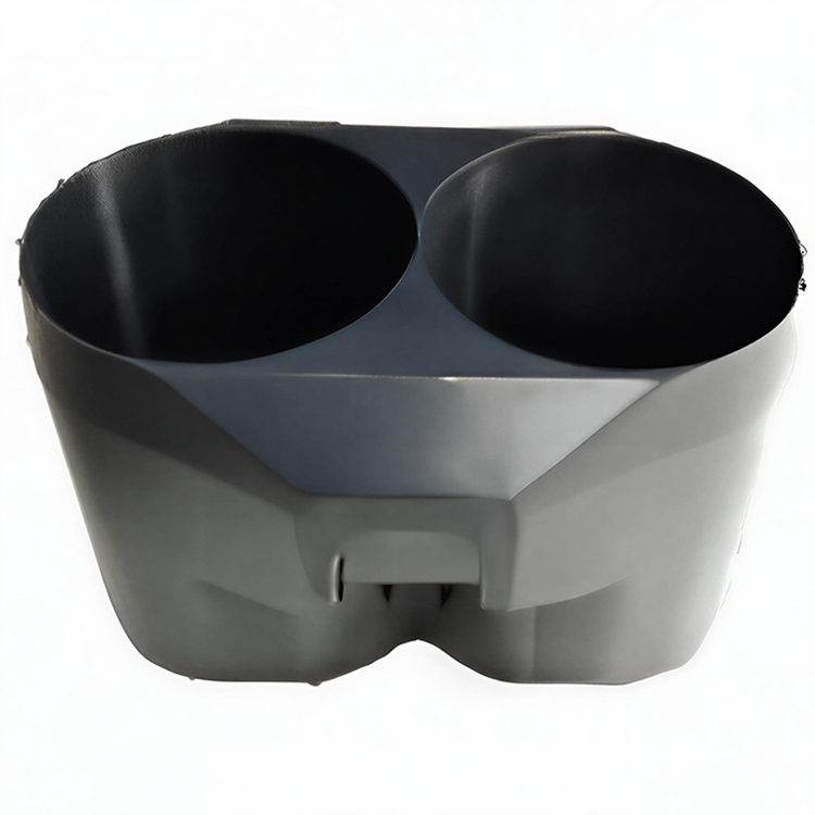 Cubo de acero de 2x1000ml