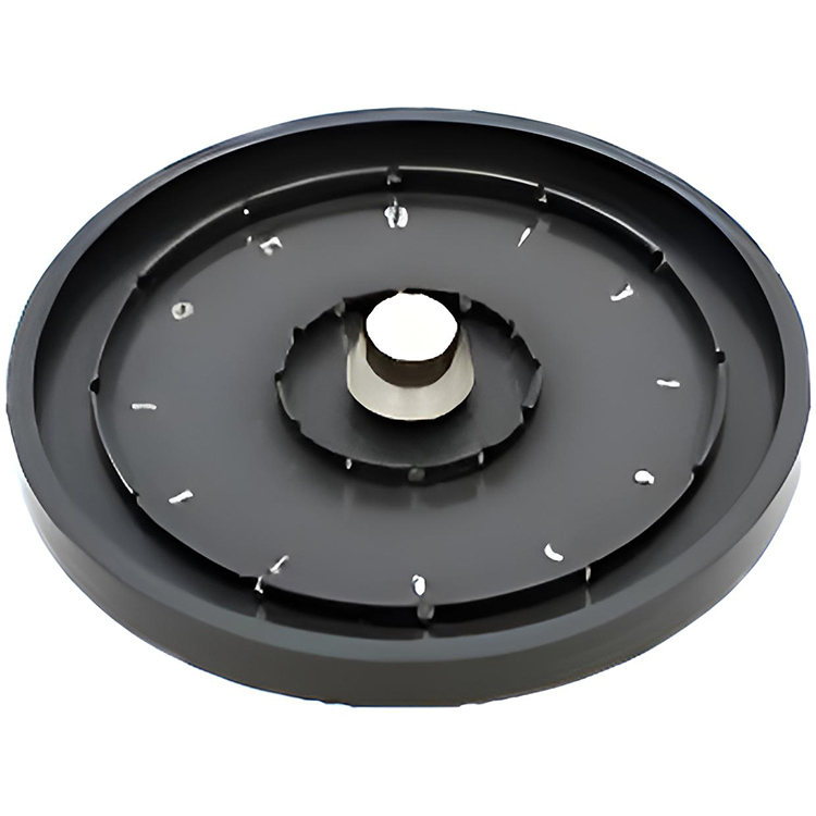 Rotor de aluminio para 12 piezas de capilares