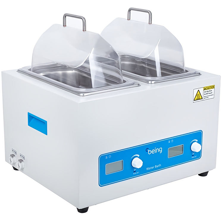Baño de agua cubeta doble, capacidad 5L/10L controlador de temperatura independiente