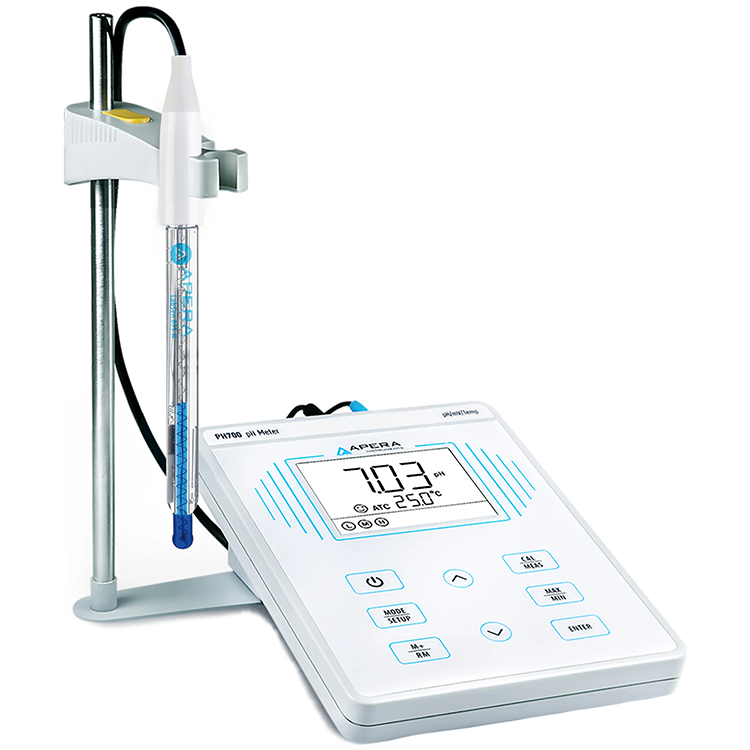 Medidor de PH de laboratorio de sobremesa para muestras de liquidos viscosos