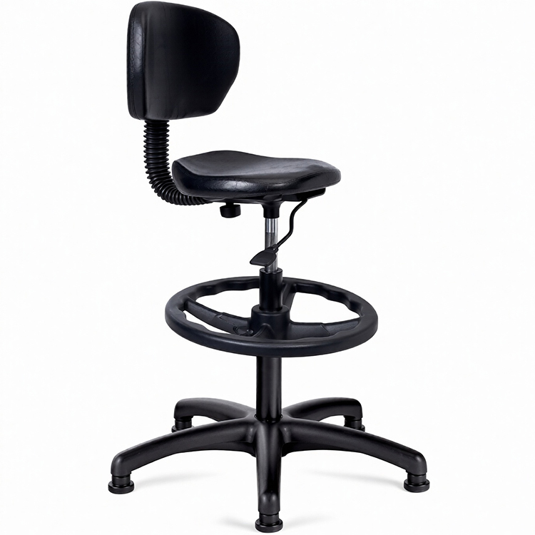 Silla de laboratorio con espaldar SLCJB2