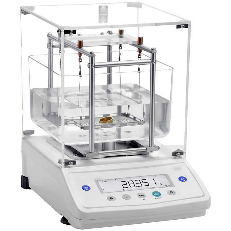 Densímetro digital de calibración externa 610g 0.1g