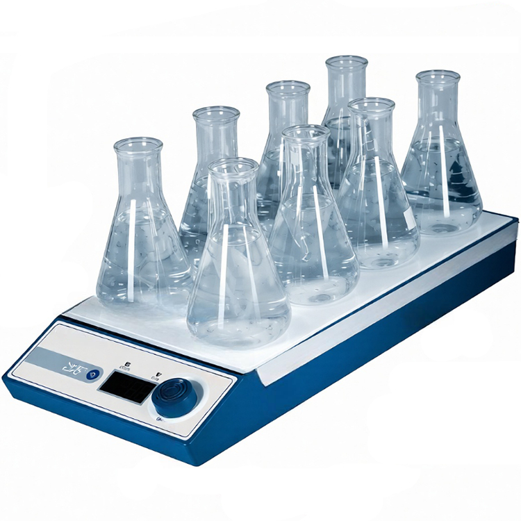 Plancha de agitacion de 8 puestos max. 500mL por puesto 230V