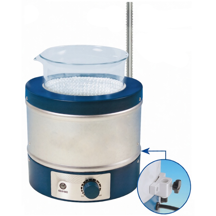 Manta de calentamiento con carcasa de aluminio con control de 100ml - 120V