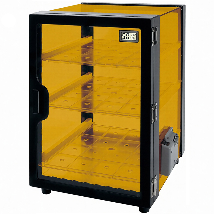 Desecador con protección UV y secado automático de tipo vertical con 33L