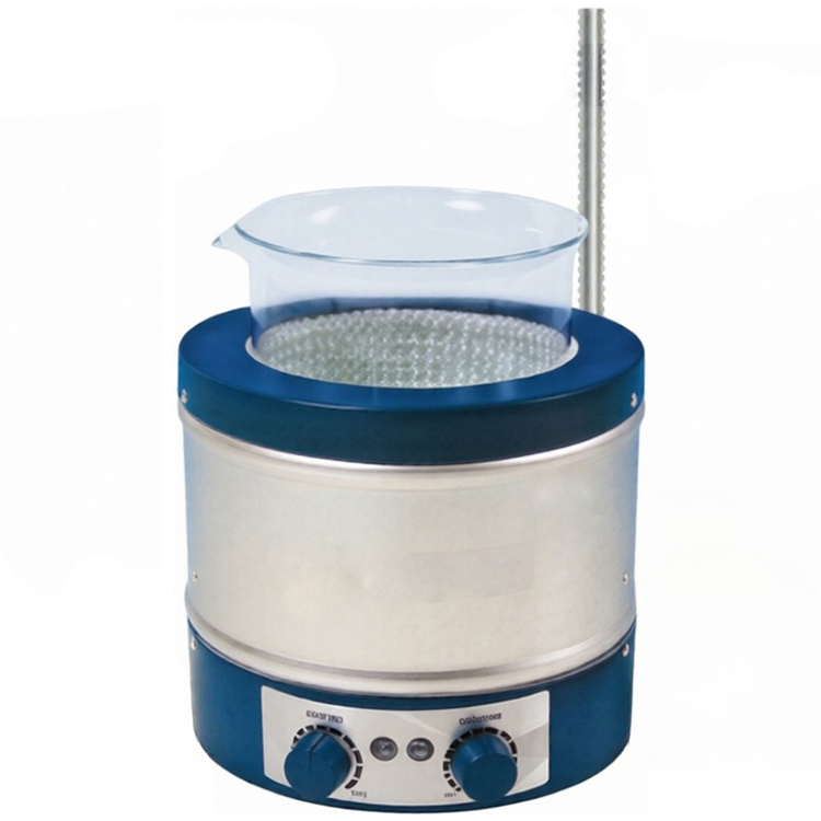 Manto calefactor con carcasa de aluminio con agitador y con control de 250ml-120V
