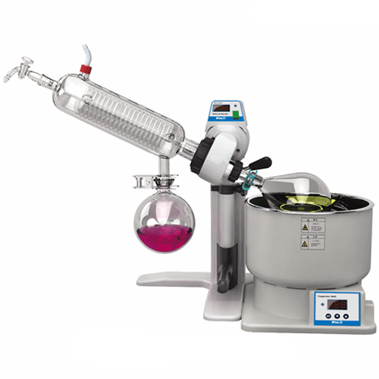 Rotaevaporador digital con condensador diagonal y baño de 6.5L